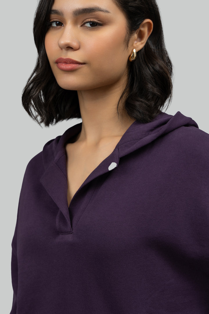 Bordeaux Oversized Hoodie