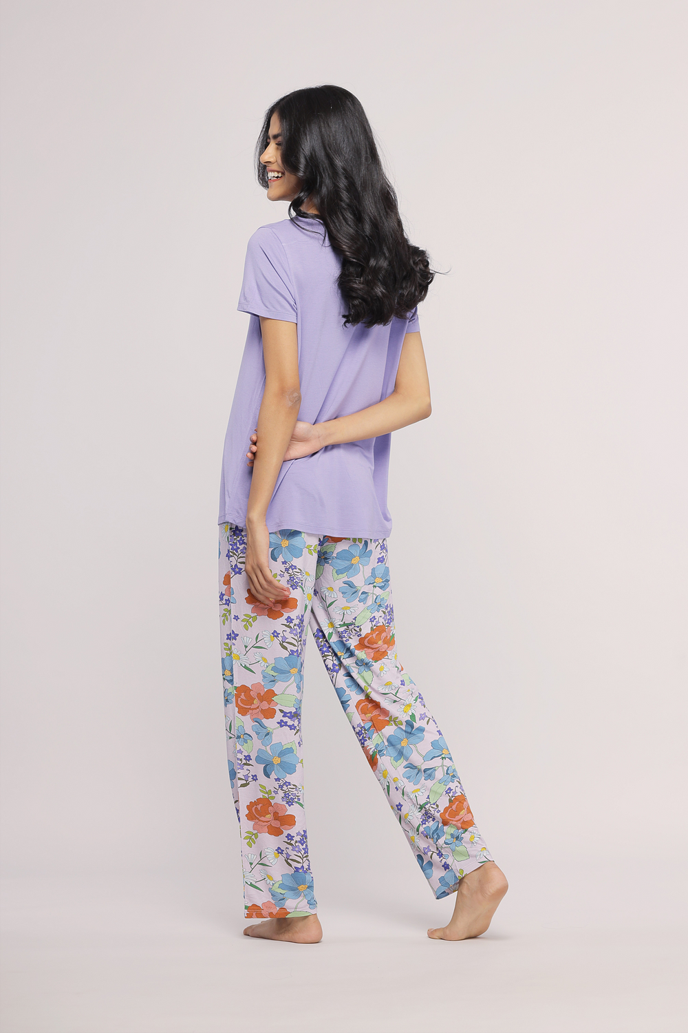 Delicate Fresh Florals Pajama Set
