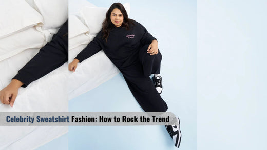 Celebrity sweatshirt style