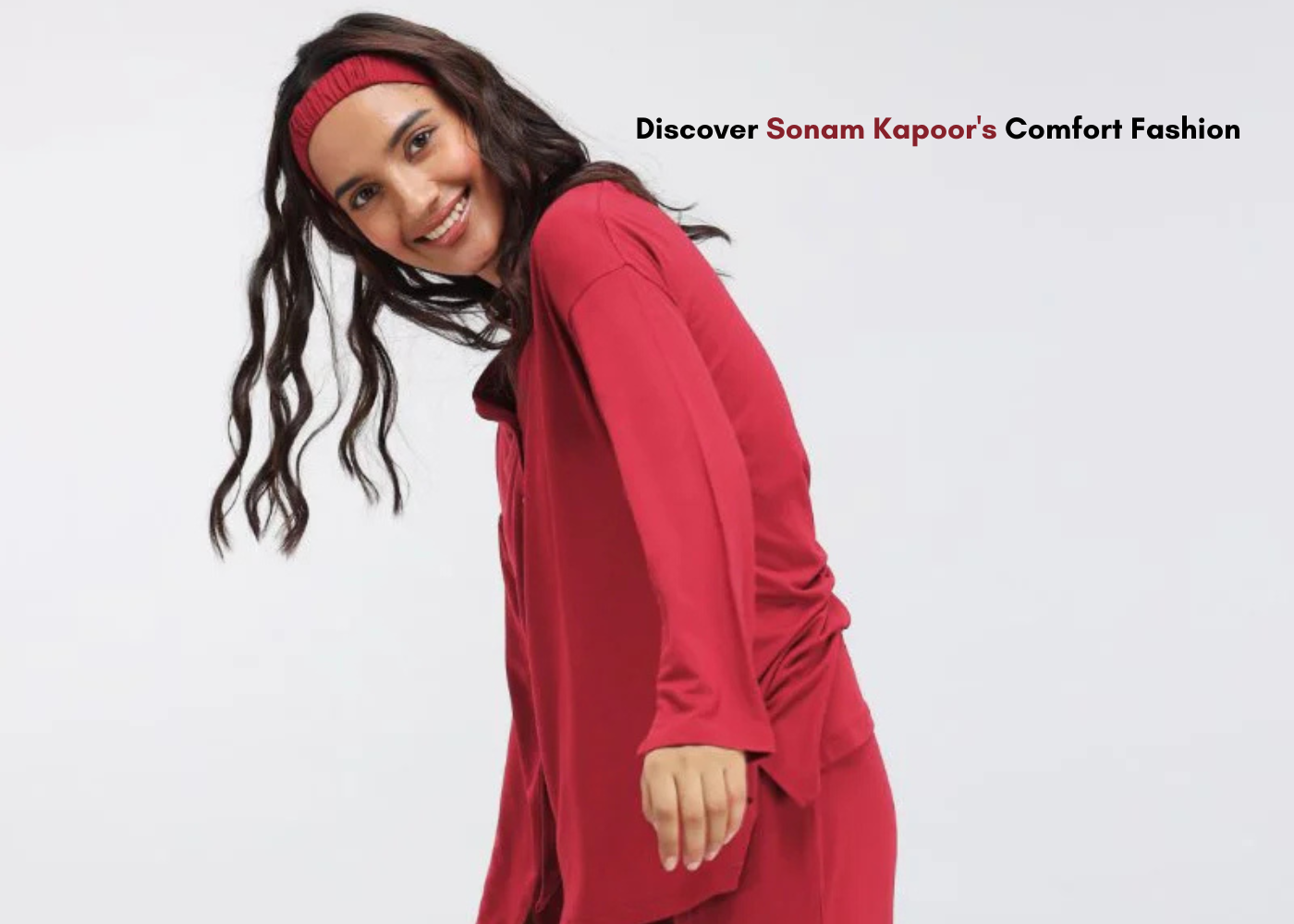 Sonam Kapoor's Comfort Fashion