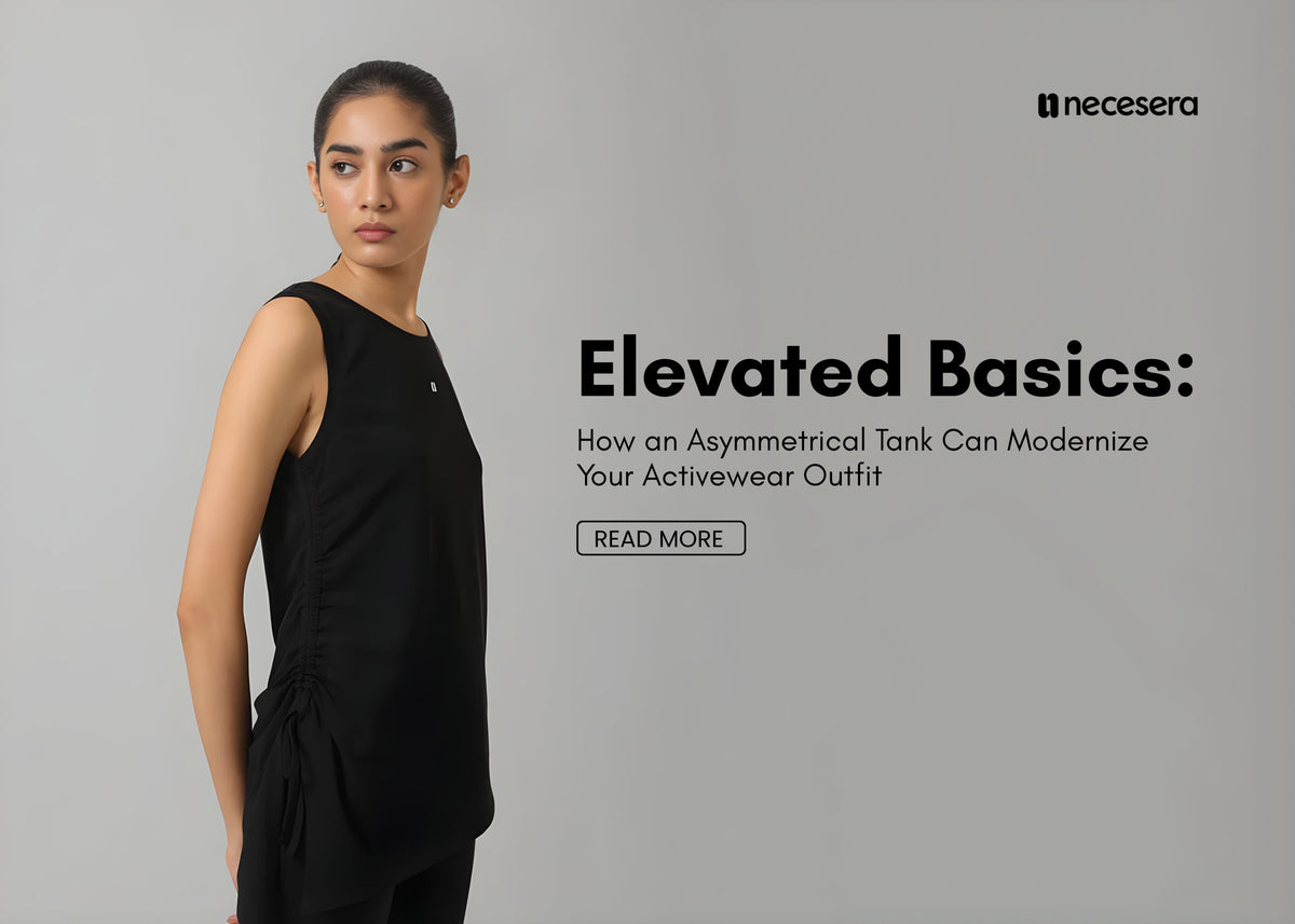 How an Asymmetrical Tank Can Modernize Your Activewear Outfit