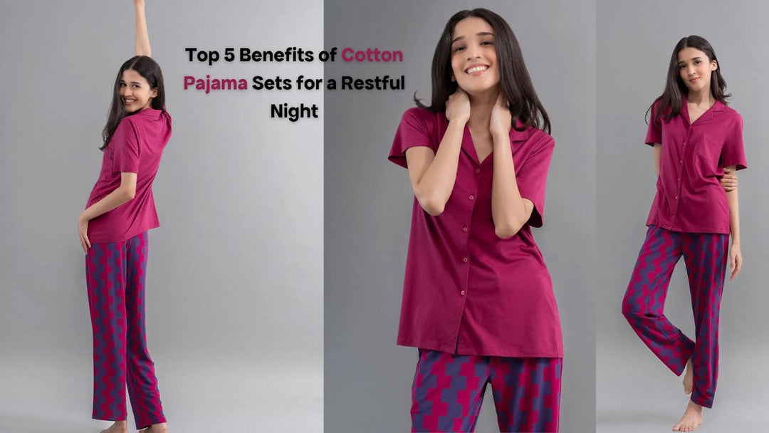 Top 5 Benefits of Cotton Pajama Sets for a Restful Night