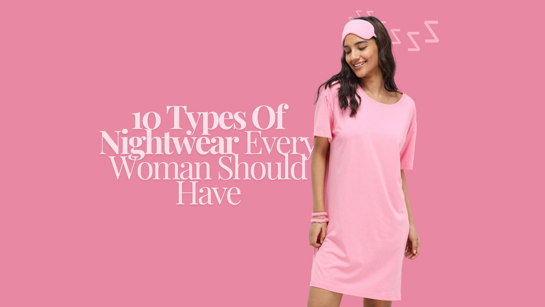 different types of nightwear