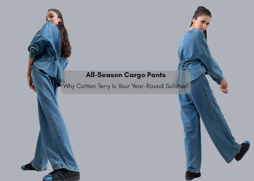 Cotton Terry Cargo Pants: Perfect All-Season Solution