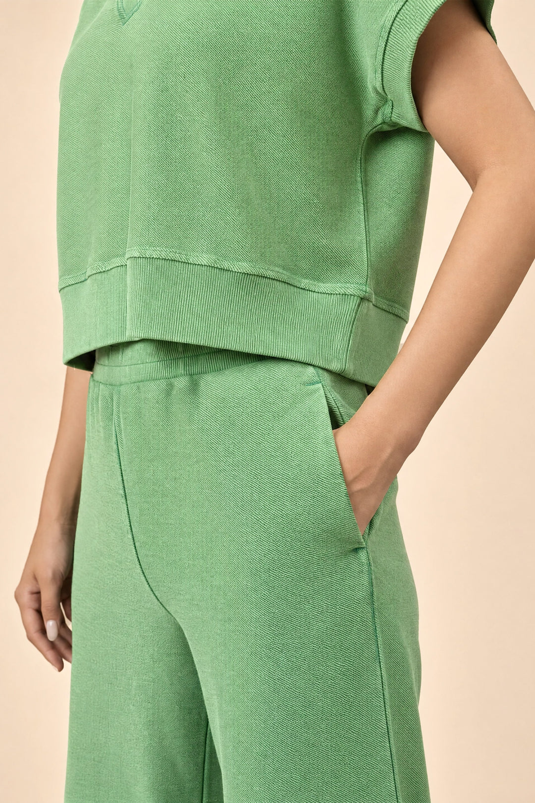 Eucalyptus Reverse Terry Travel Set