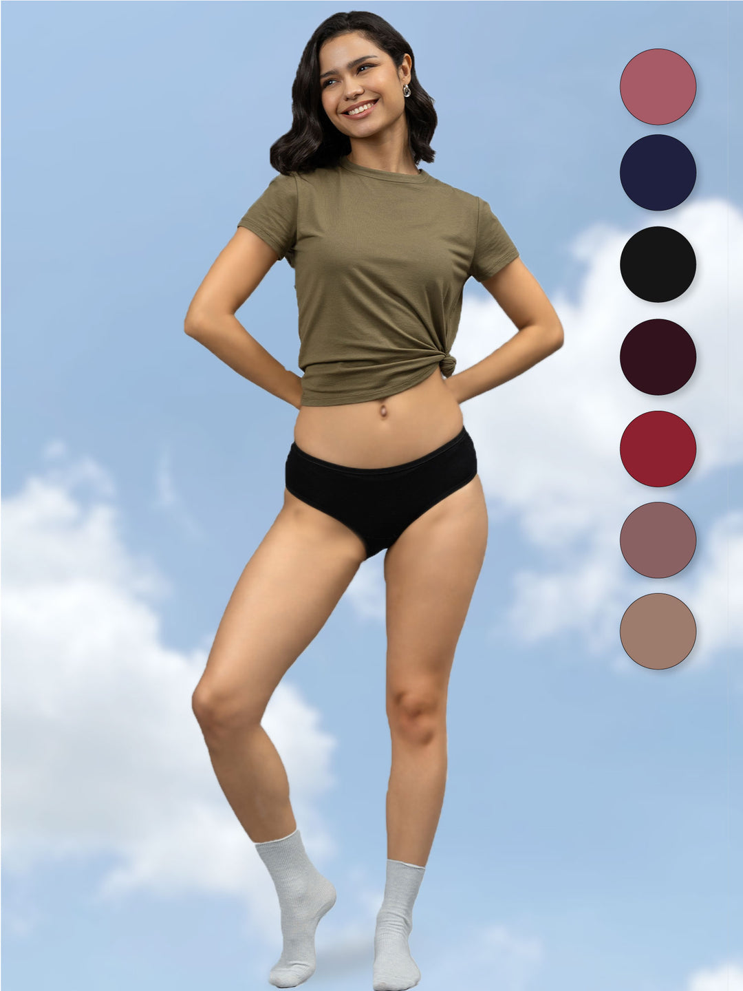 7-Pack Supima® Modal Brief Nessies-calm mix
