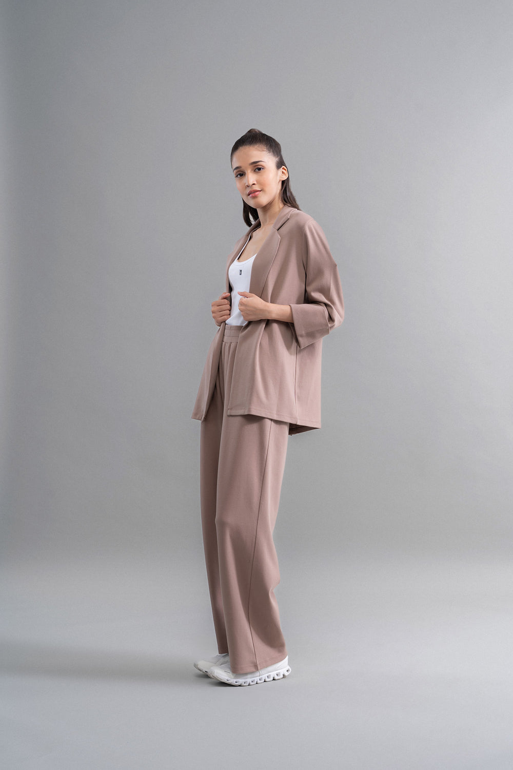 Snugknit® Mocha Blazer Set