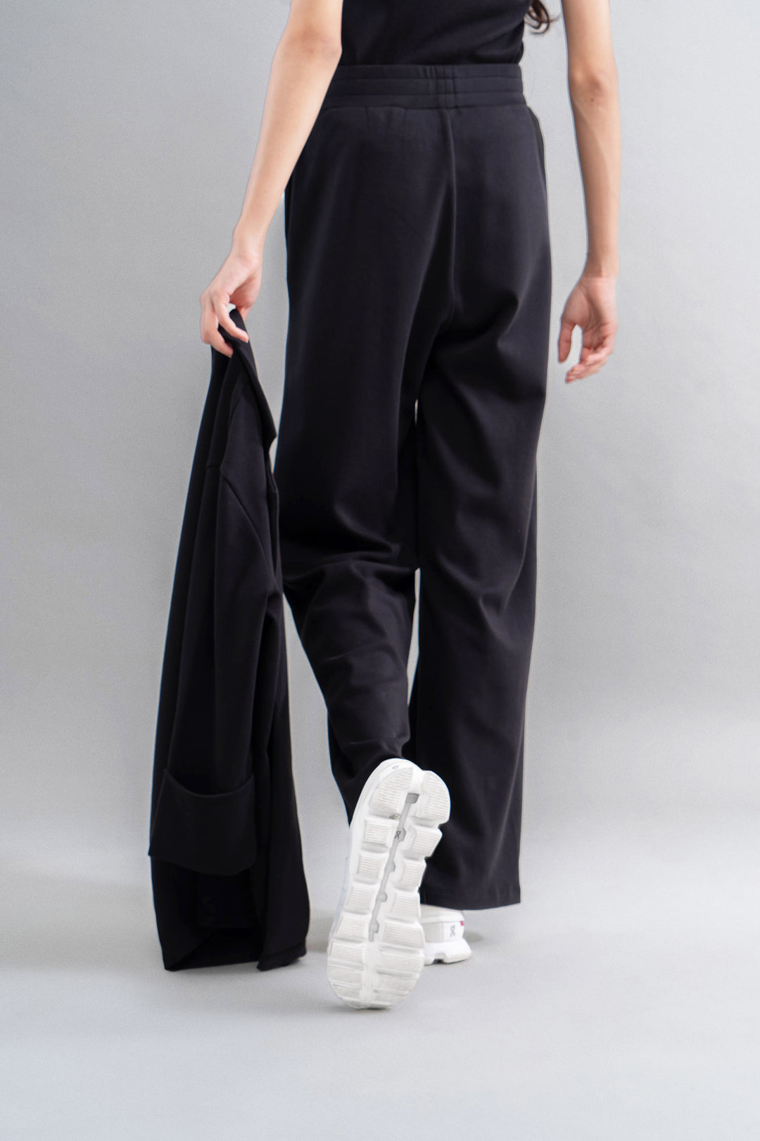 Snugknit® Black Flared Pant