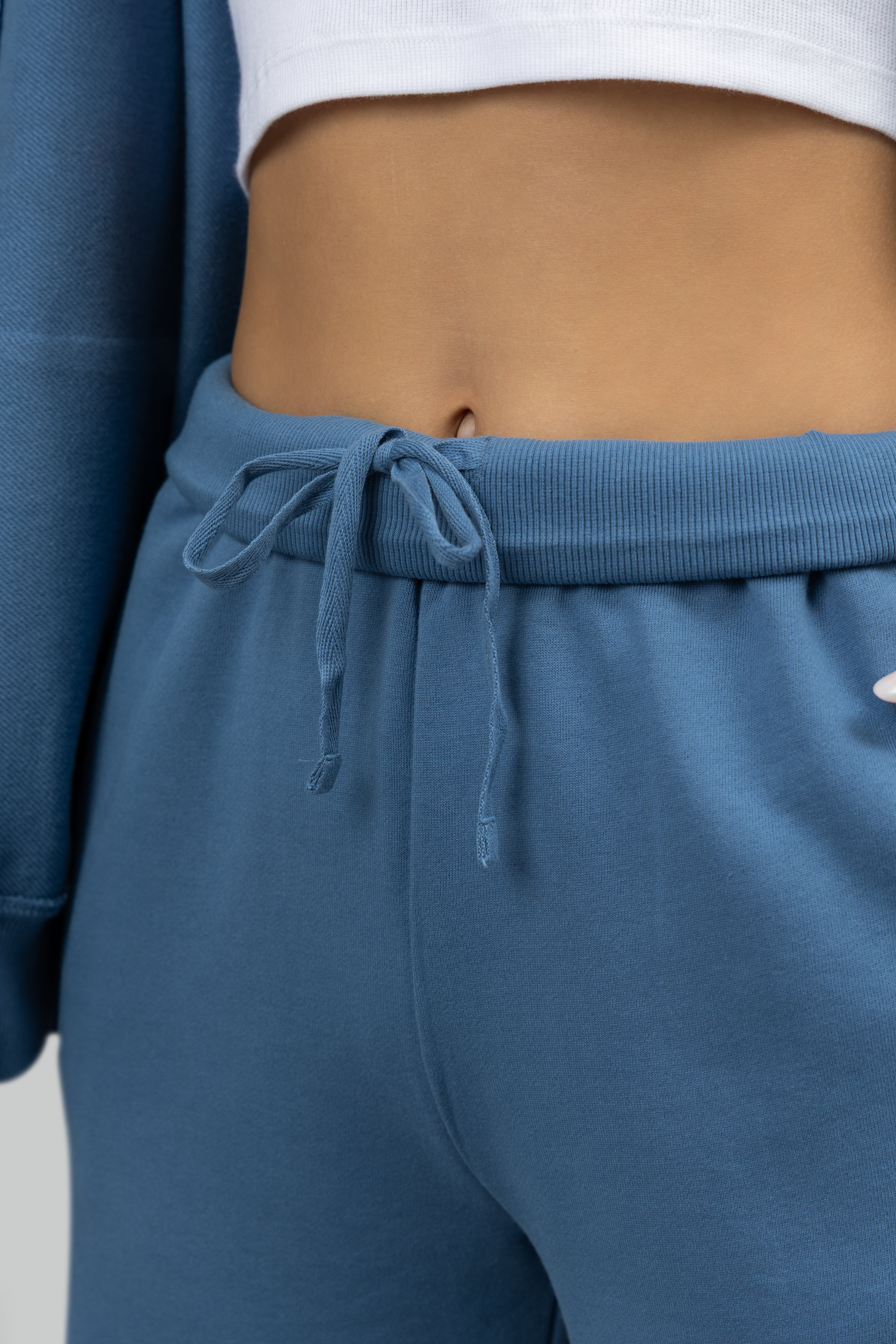 Thriving In Chaos Zip-Up Hoodie Set – Cotton Terry – NeceSera
