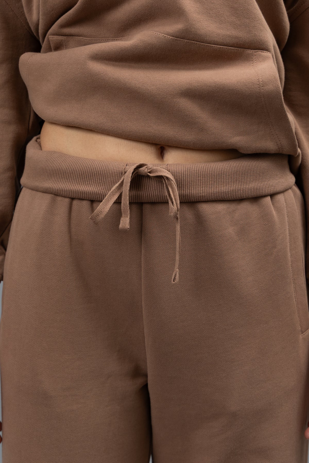 Mocha Wide Leg Lounge Pants