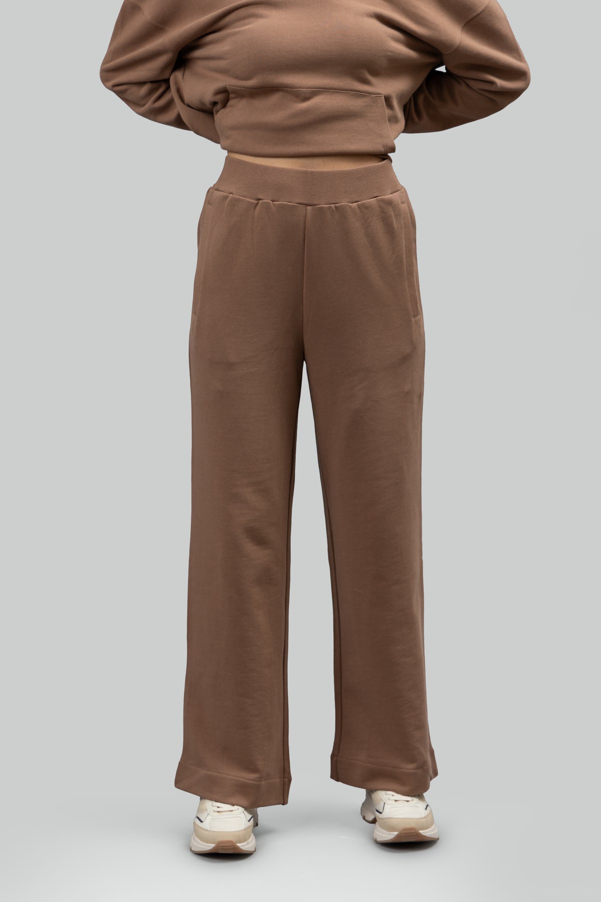 Mocha Wide Leg Lounge Pants