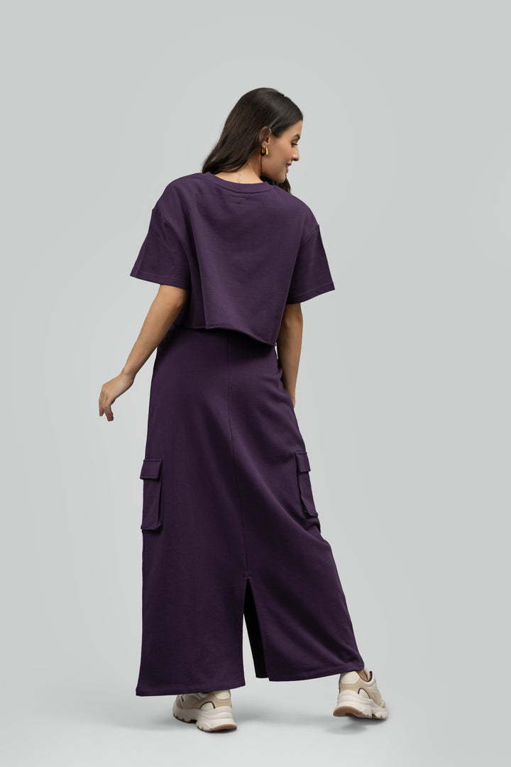 'Lowkey Hype' Terry Skirt Set