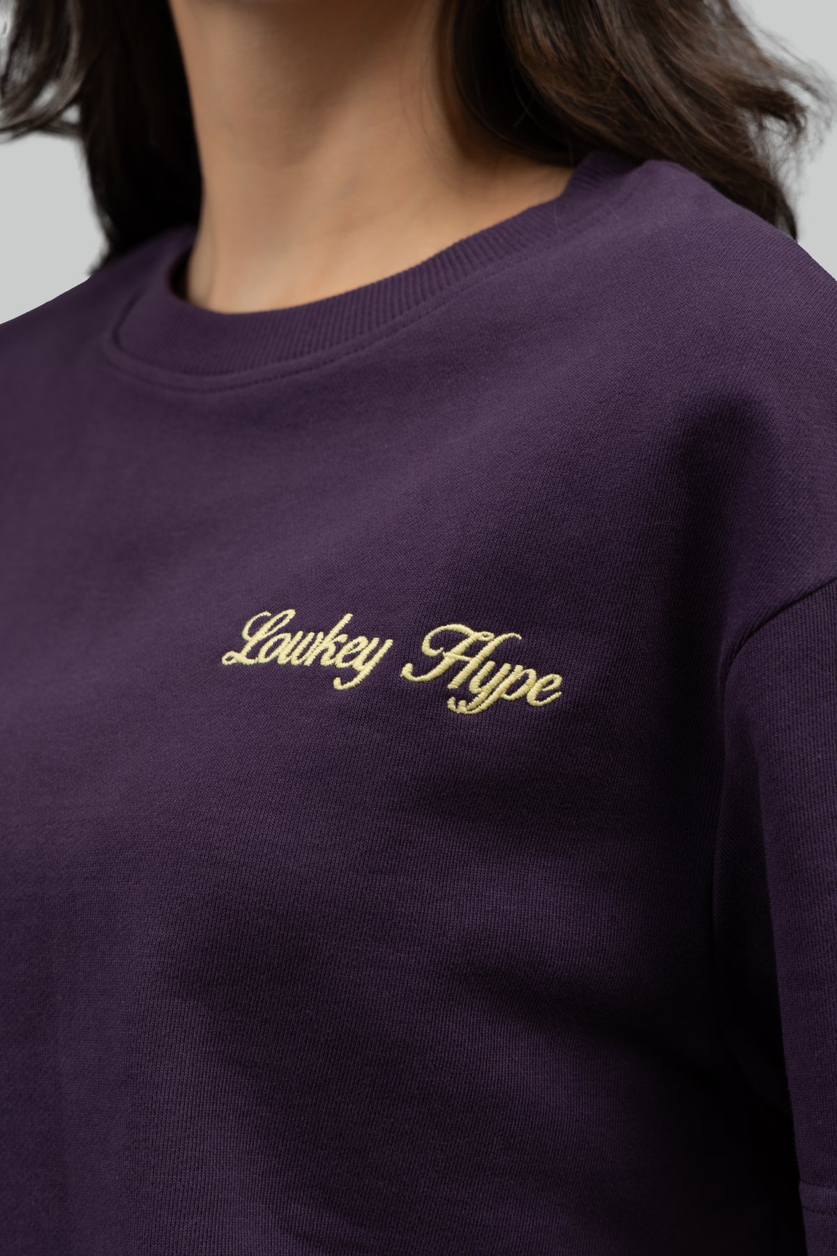 Lowkey Hype' Terry Crop Top