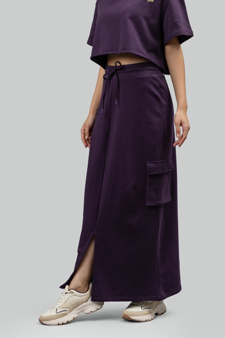 'Lowkey Hype' Terry Skirt Set