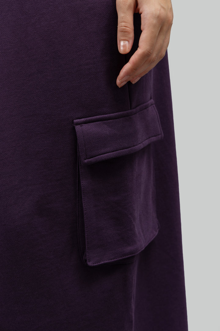 'Lowkey Hype' Terry Skirt Set