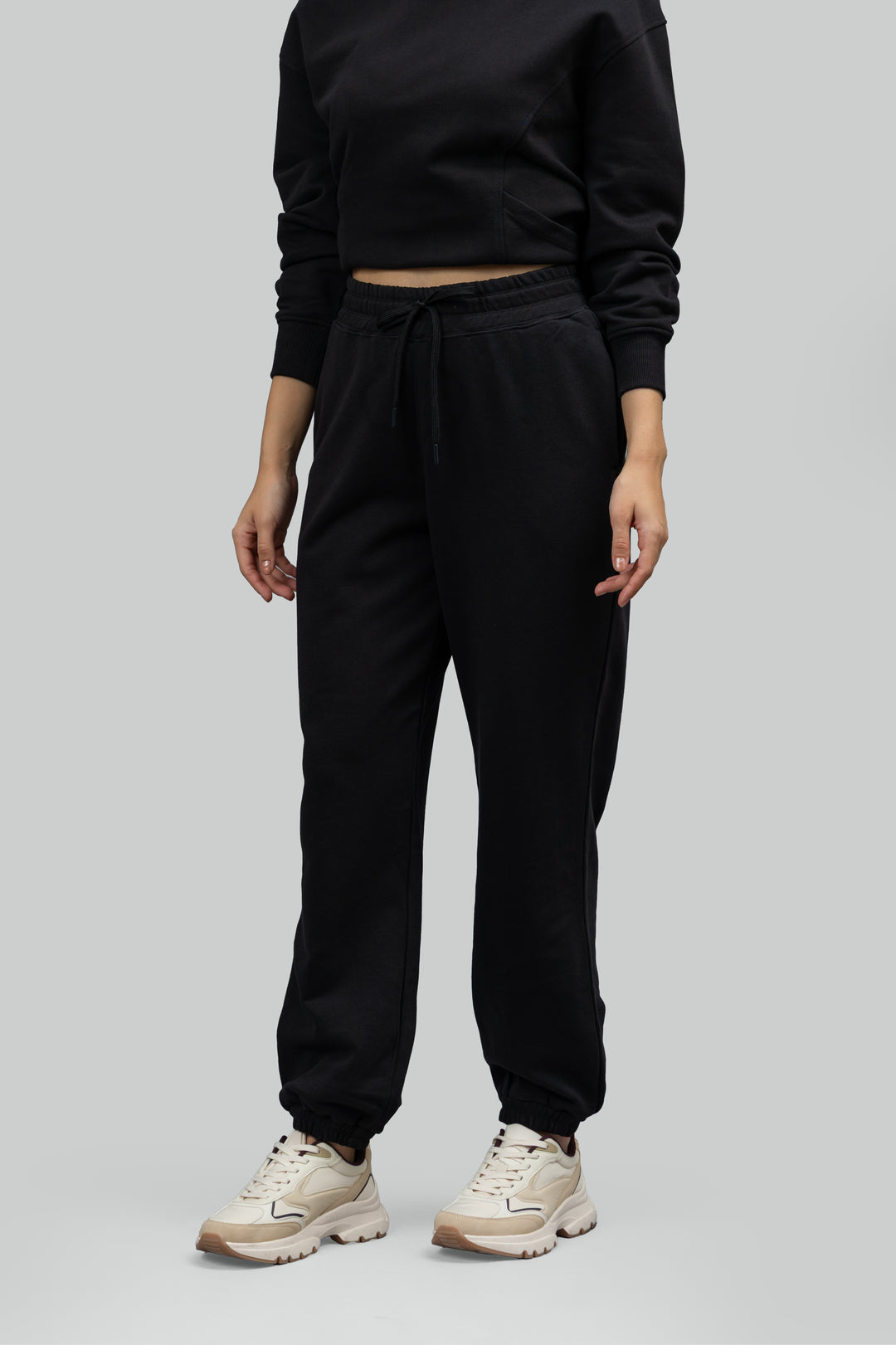 Midnight Black Easy Lounge Joggers