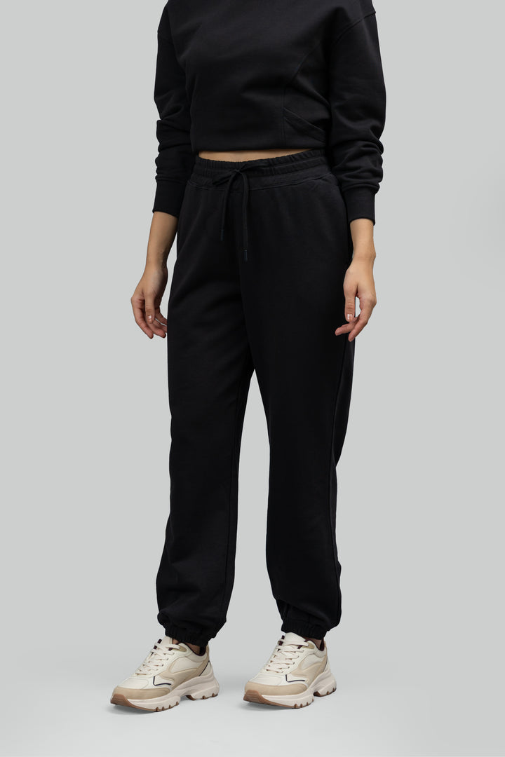 Midnight Black Easy Lounge Joggers