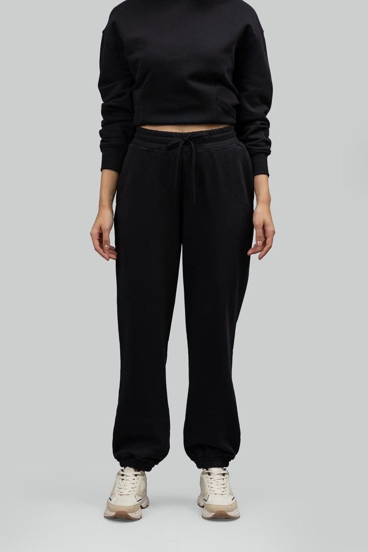 Midnight Black Easy Lounge Joggers