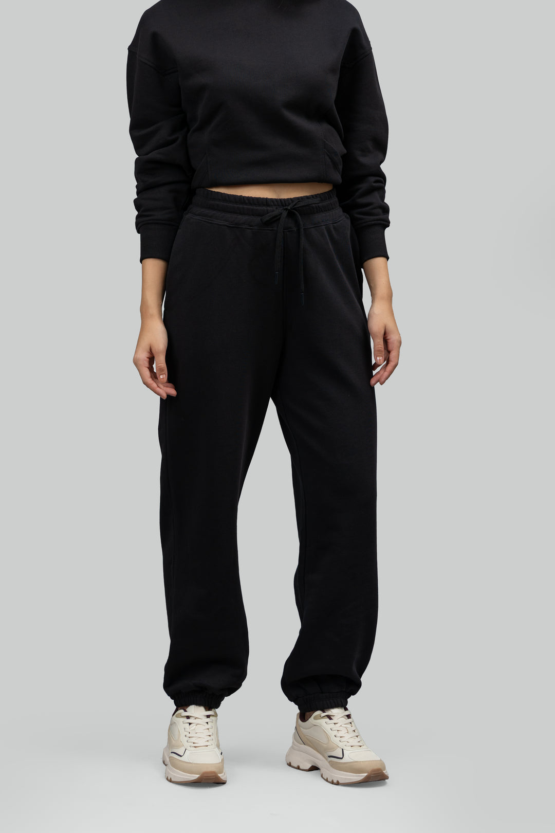 Midnight Black Easy Lounge Joggers