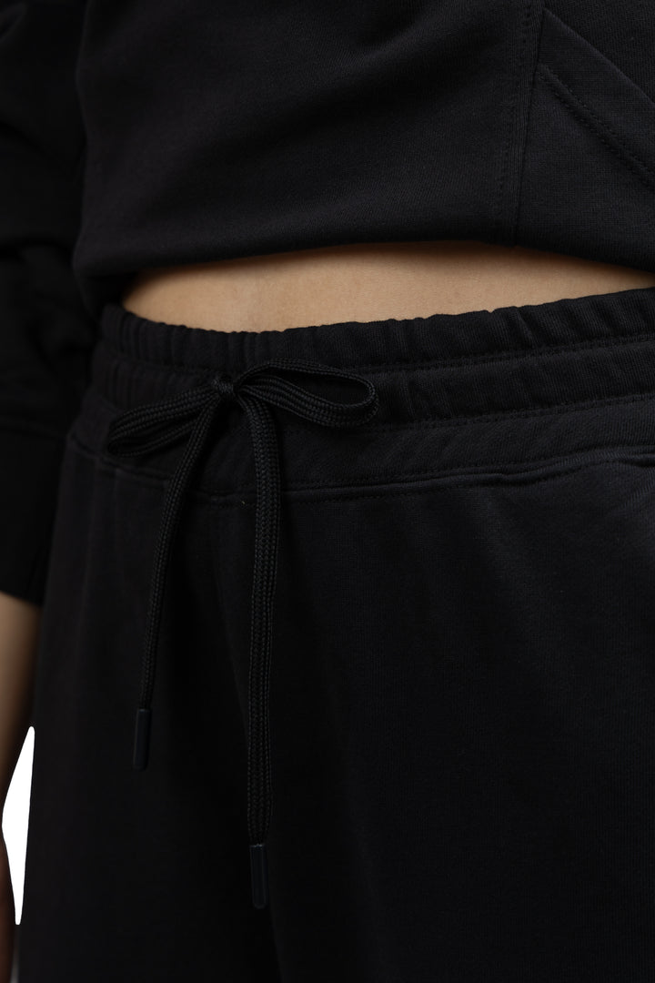 Midnight Black Easy Lounge Joggers