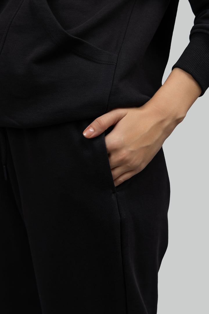 Midnight Black Easy Lounge Joggers