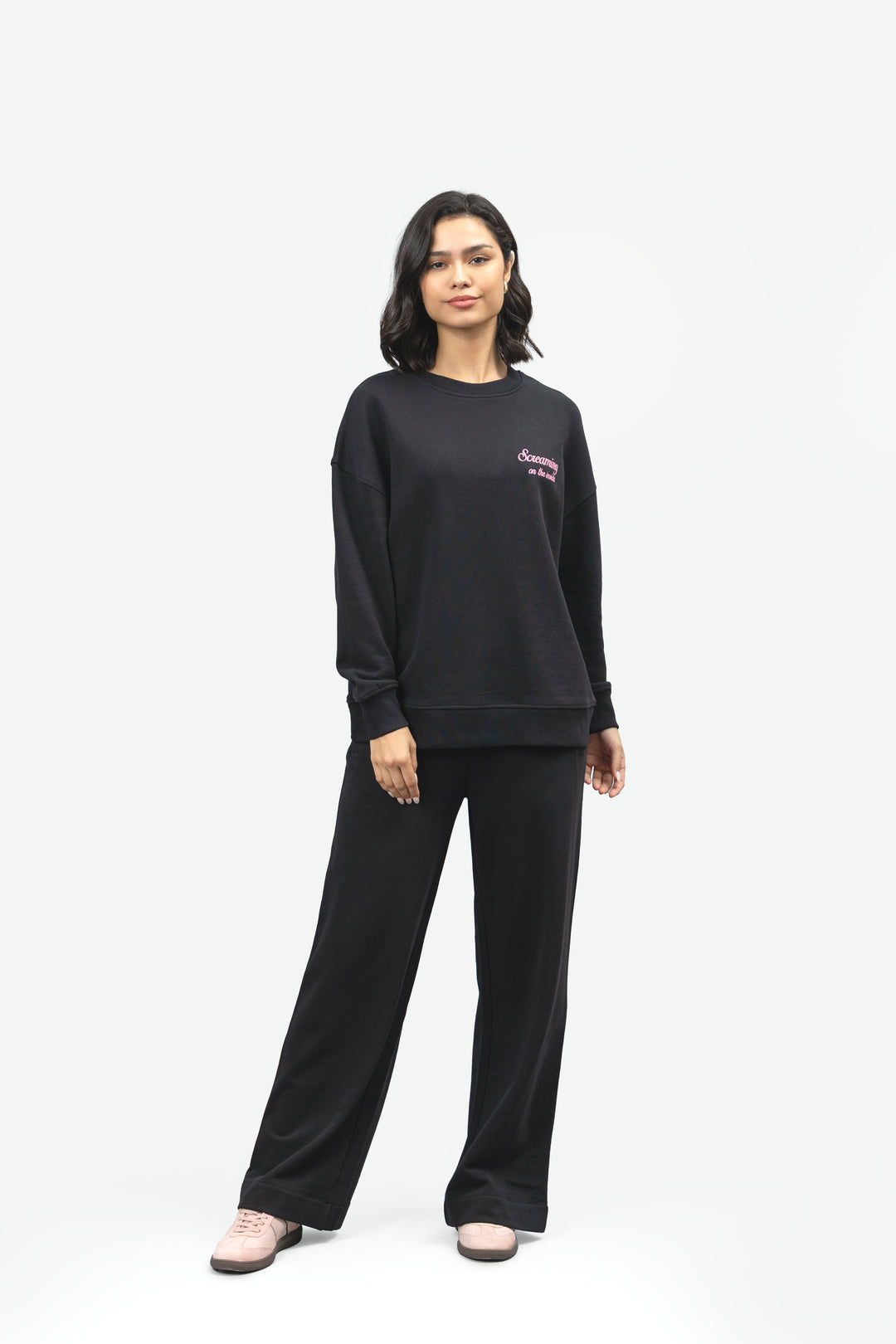 'Screaming On The Inside' Terry Sweatshirt
