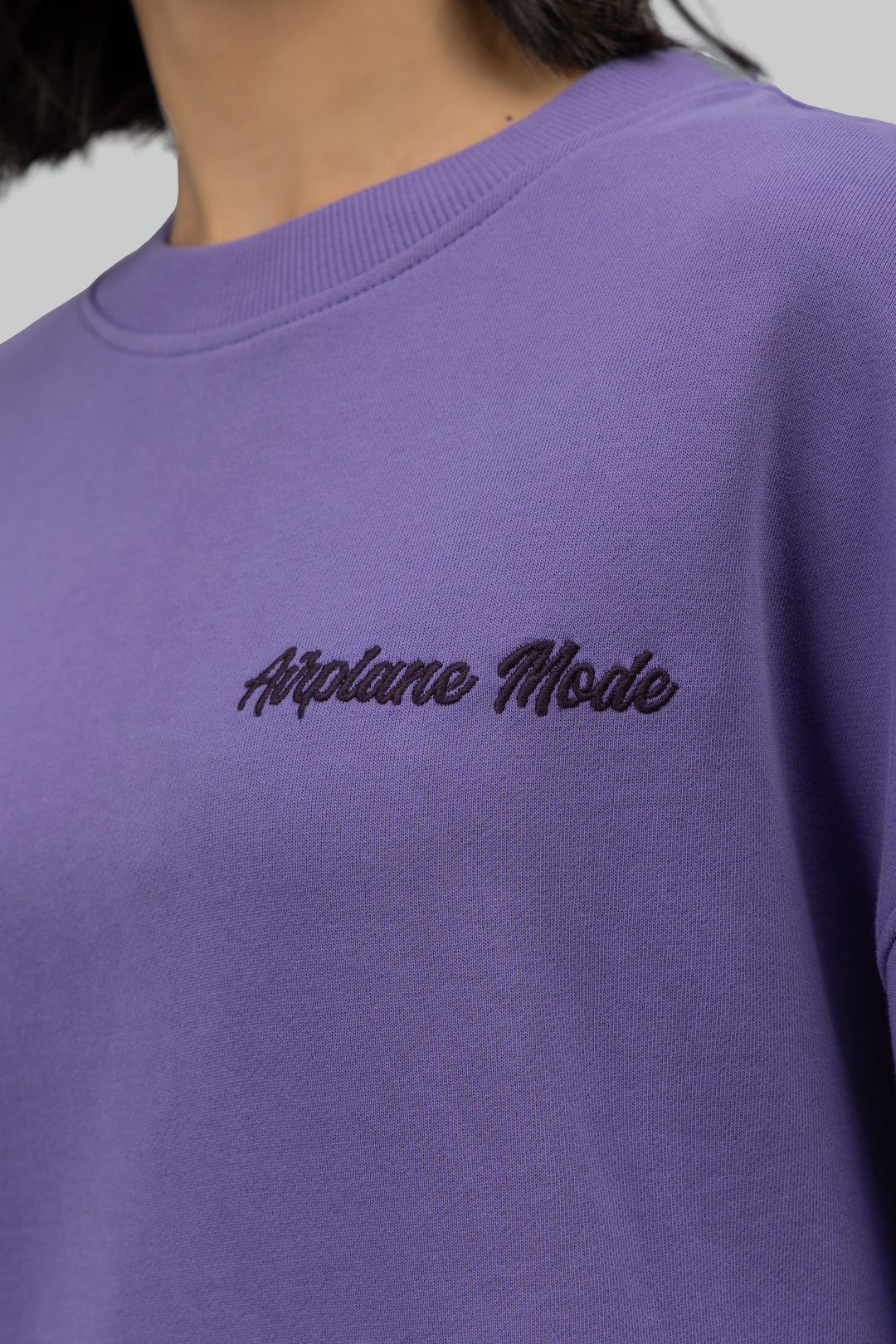 Airplane Mode Terry Sweatshirt – Relaxed Fit – NeceSera