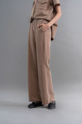 Lushknit® 2.0 Earthy Brown Straight Multitask Pants