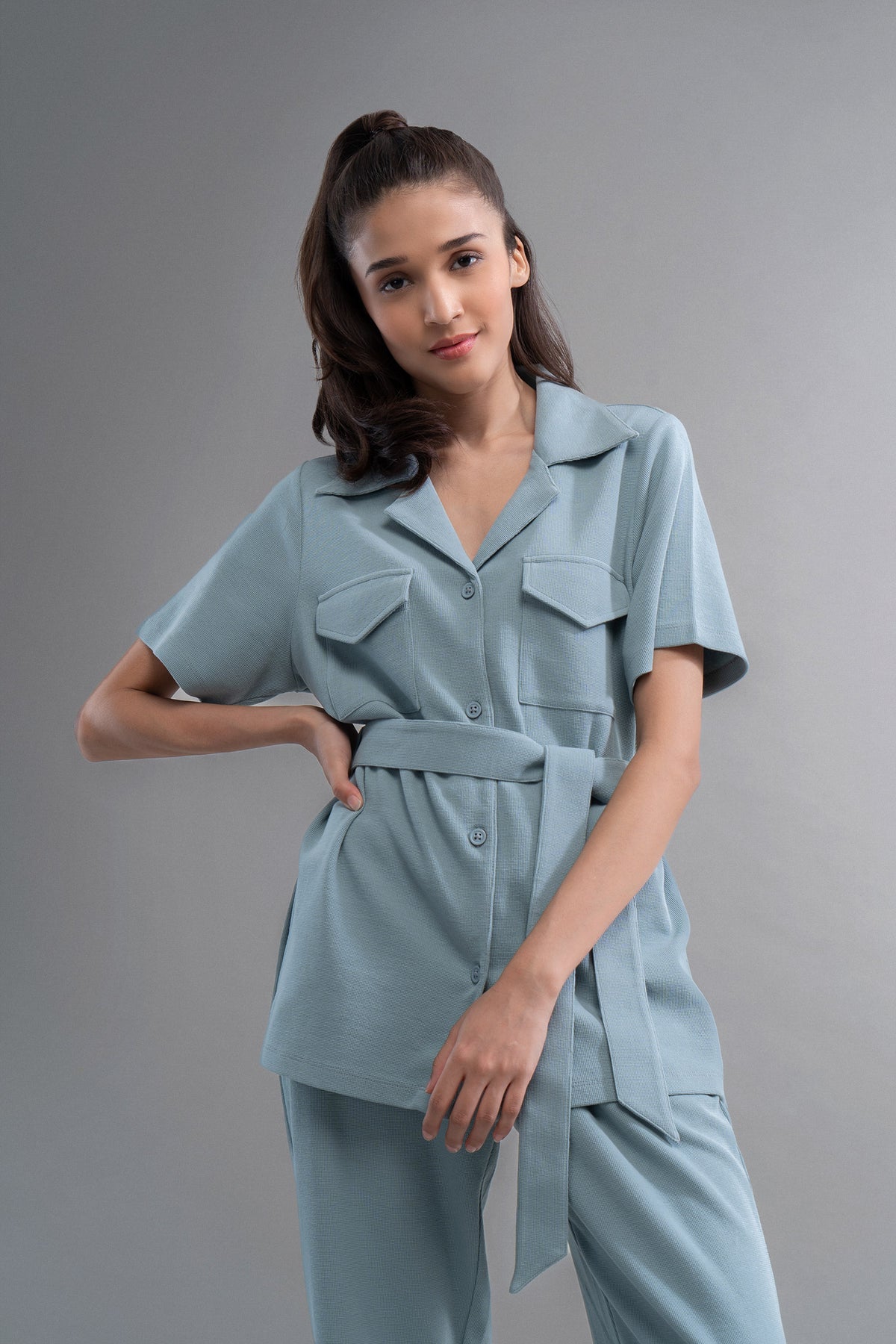 Safari Lushknit® 2.0 Aqua Shirt for stylish comfort and versatility.