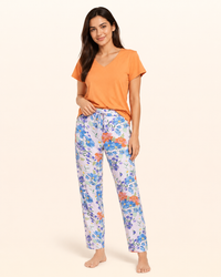 Delicate Fresh Floral PJ Set