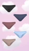 5-Pack Supima® Modal Full Coverage Bikini Nessies-Weekly Comfort Crew