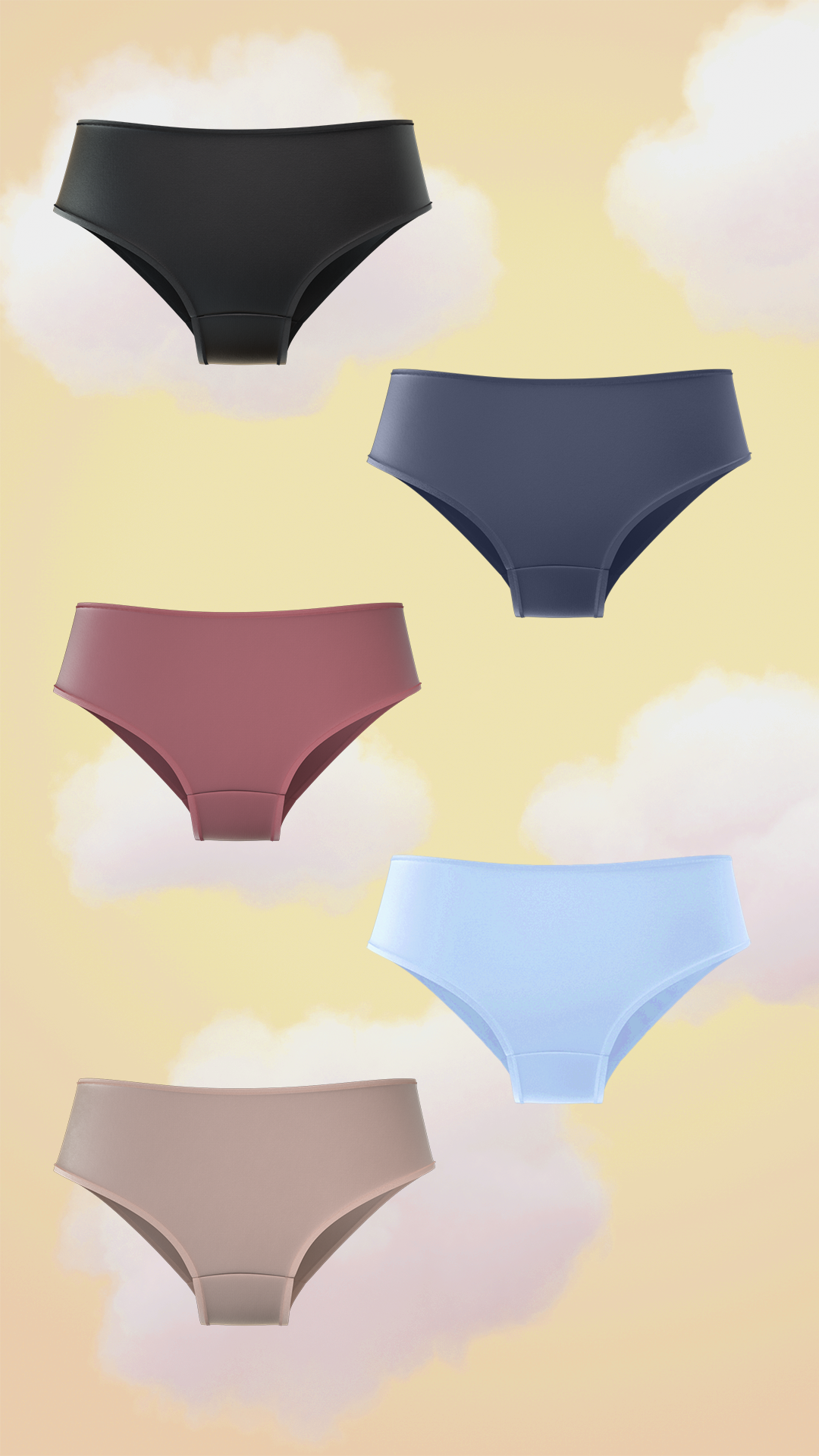 5-Pack Supima® Modal Brief Nessies-Weekly Comfort Crew