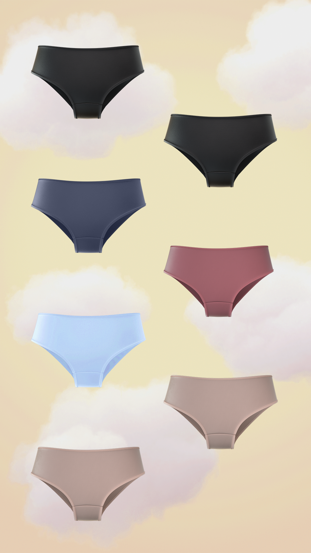 7-Pack Supima Modal Brief Nessies - All-Day Essentials