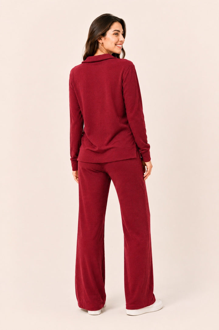 Rust Ottoman Long-Sleeve Set