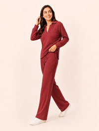 Rust Ottoman Long-Sleeve Set