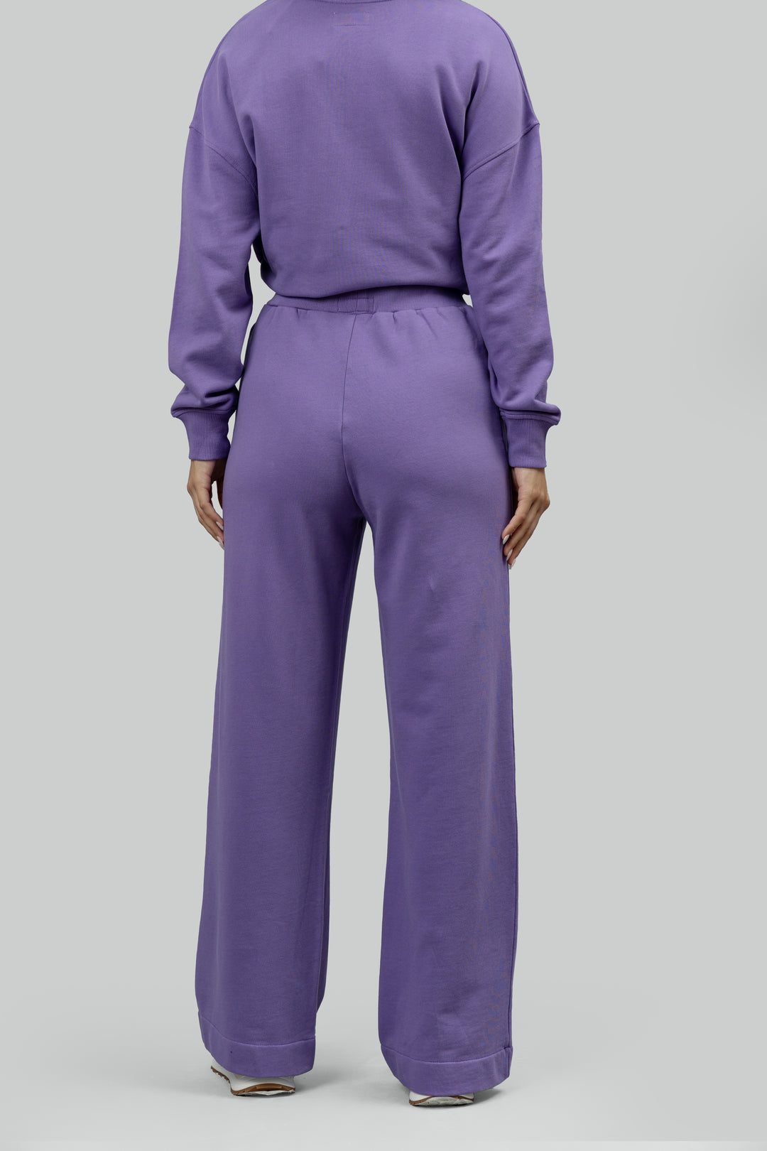 Soft Lavender Wide Leg Lounge Pants
