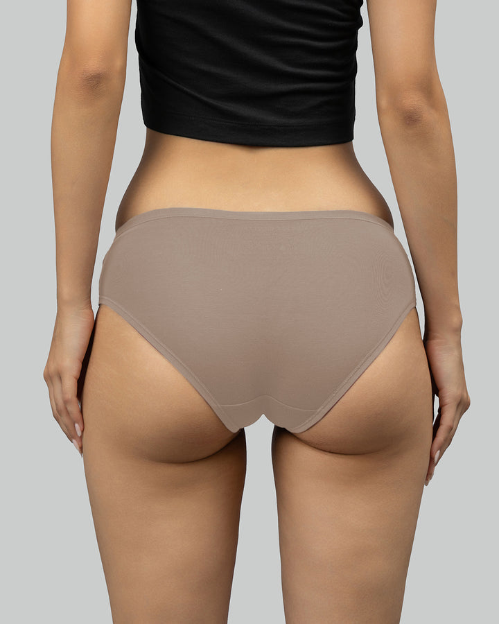 Set of 5 Hipster - Soft Nude Supima Modal Nessies