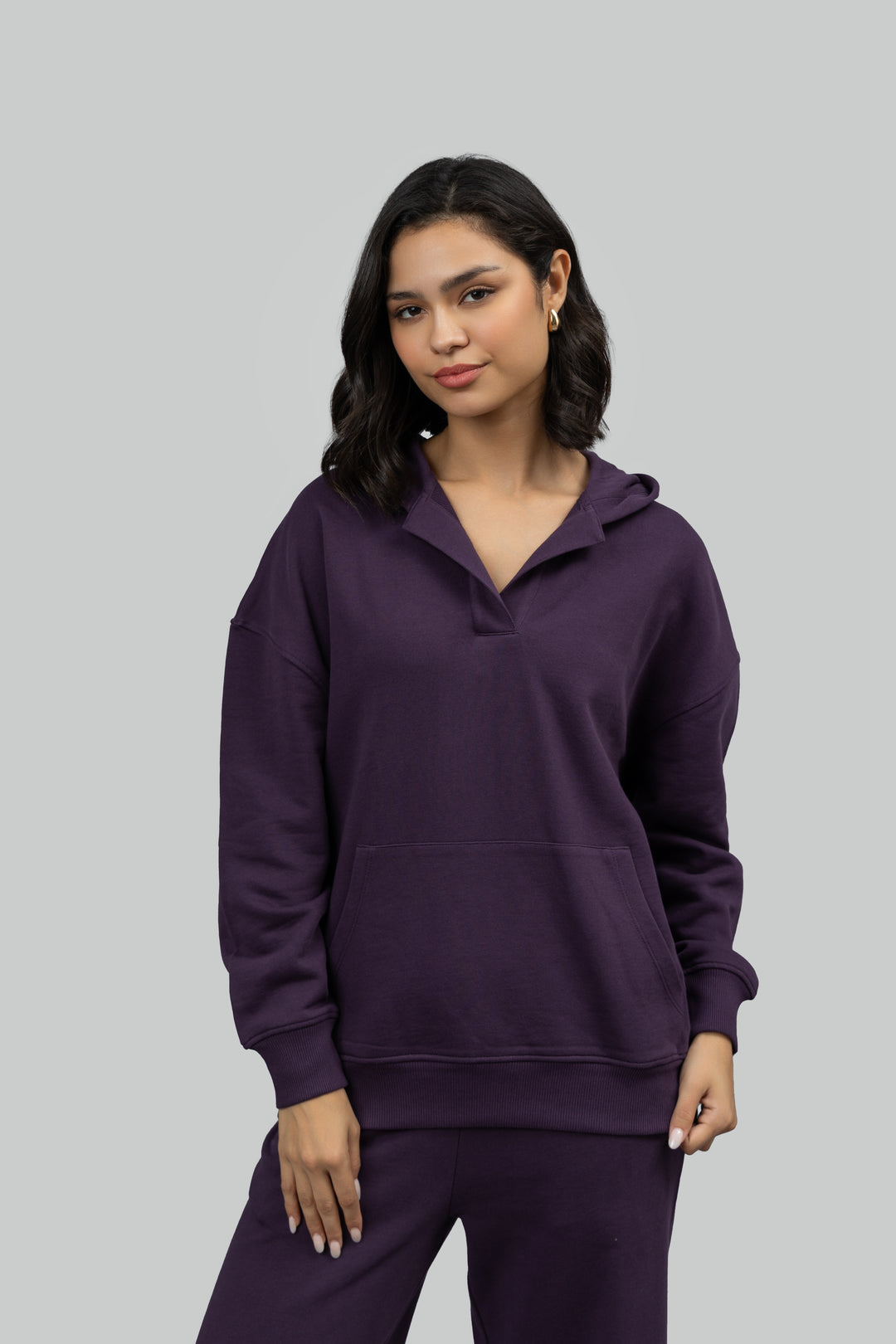 Bordeaux Oversized Hoodie