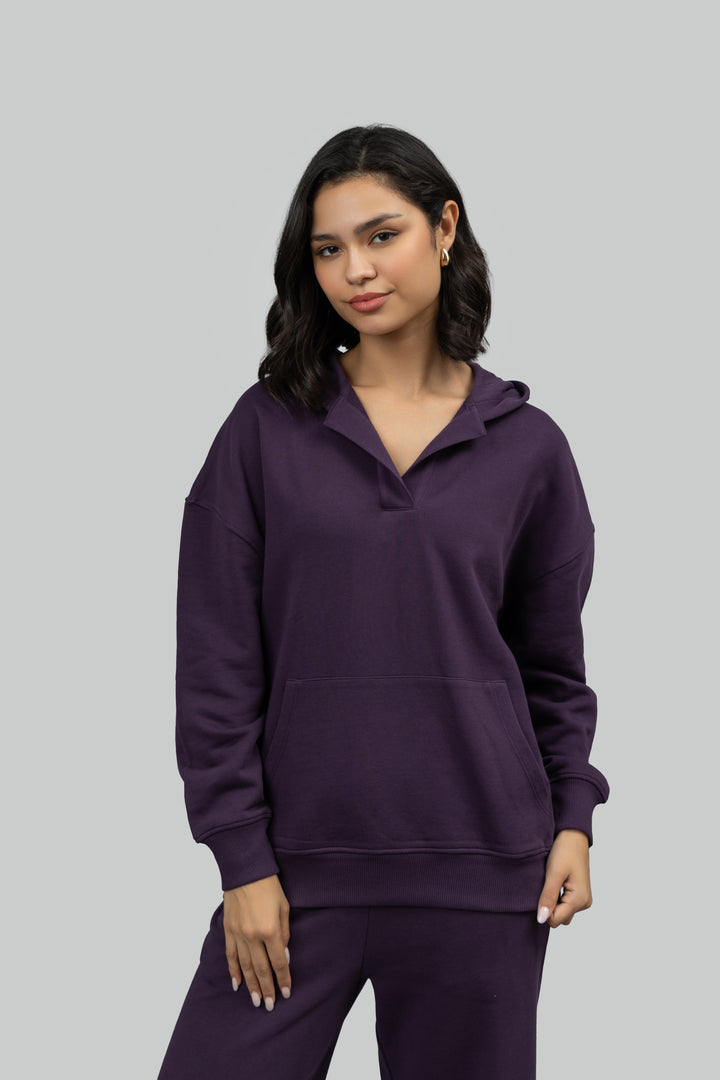 Bordeaux Oversized Hoodie