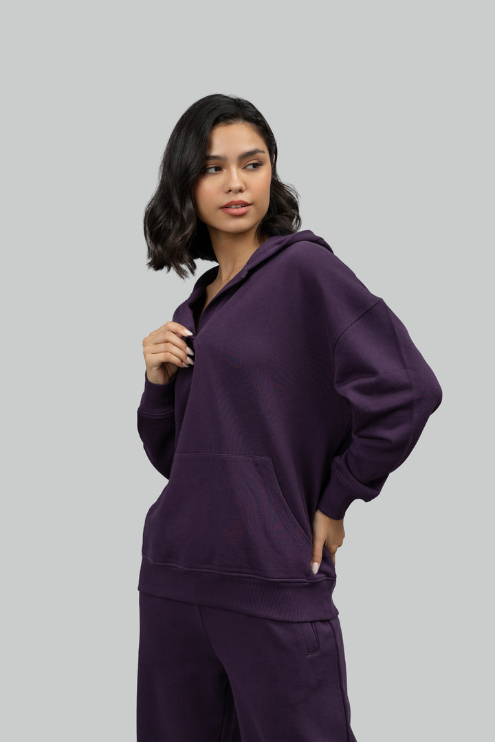 Bordeaux Oversized Hoodie
