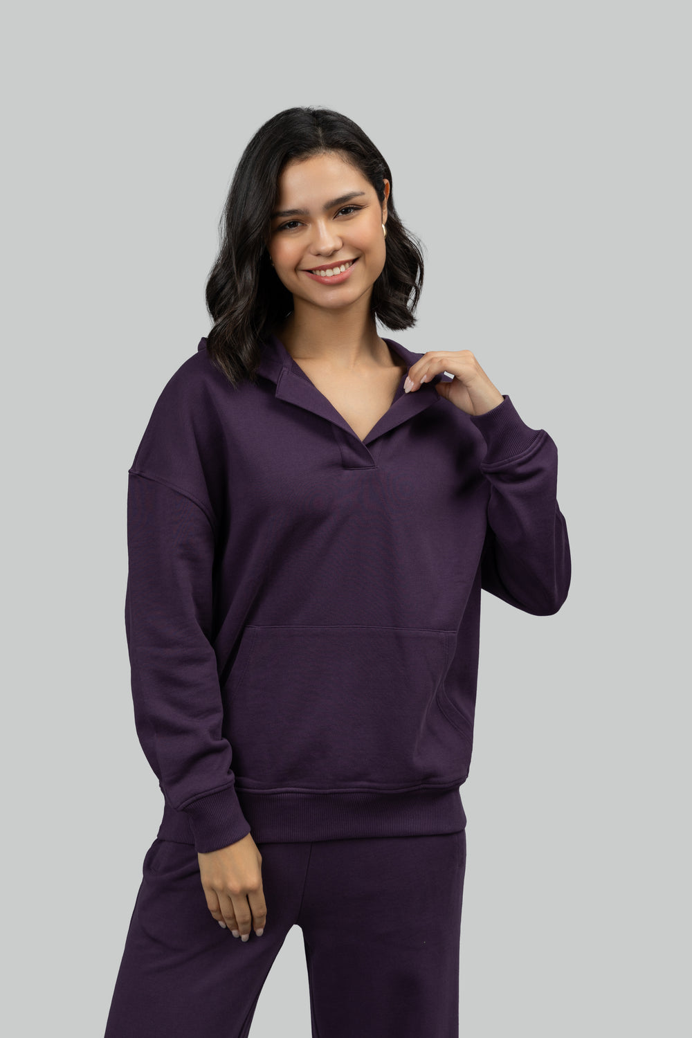 Bordeaux Oversized Hoodie
