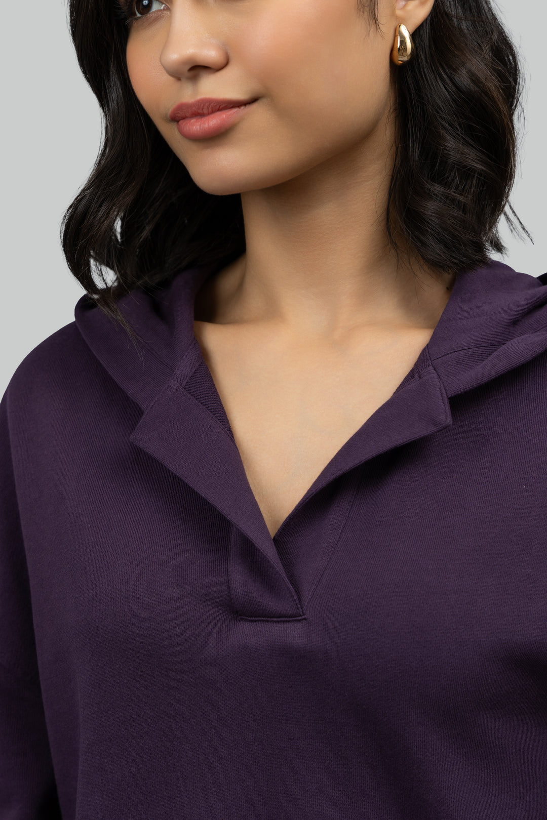 Bordeaux Oversized Hoodie