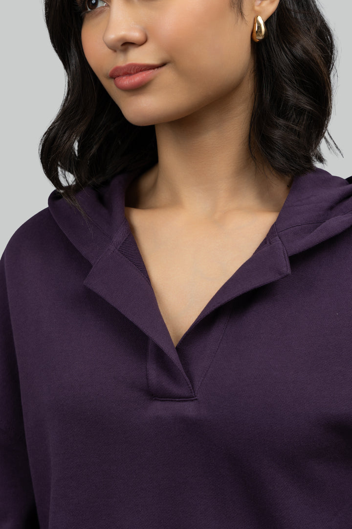 Bordeaux Oversized Hoodie