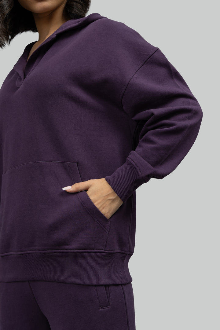 Bordeaux Oversized Hoodie