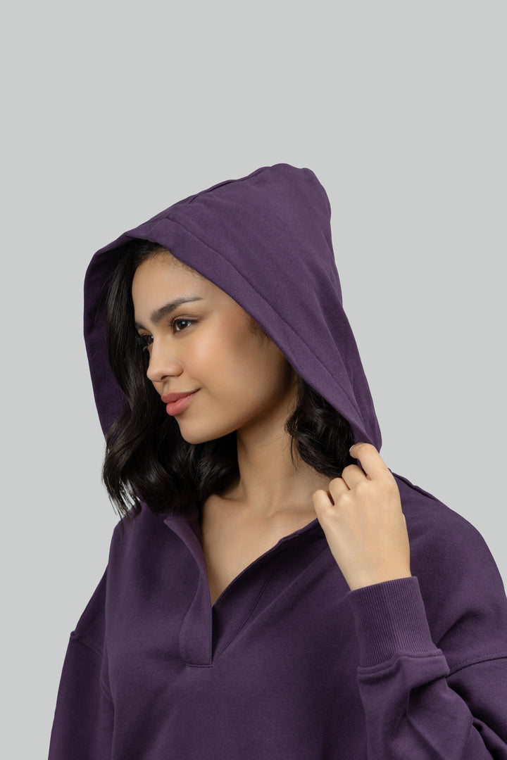 Bordeaux Oversized Hoodie