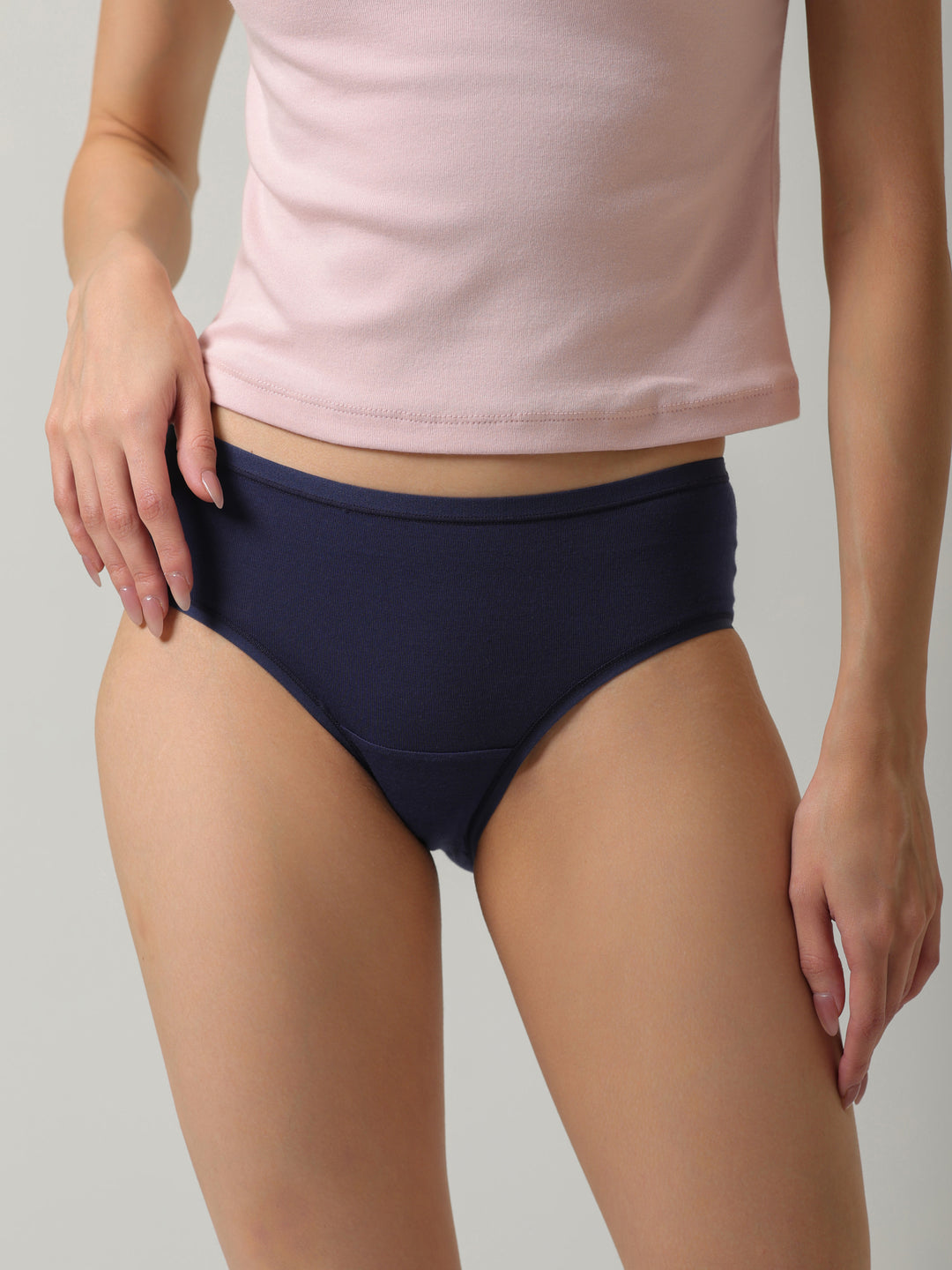 5-Pack Supima® Modal Hipster Nessies-Cozy Navy
