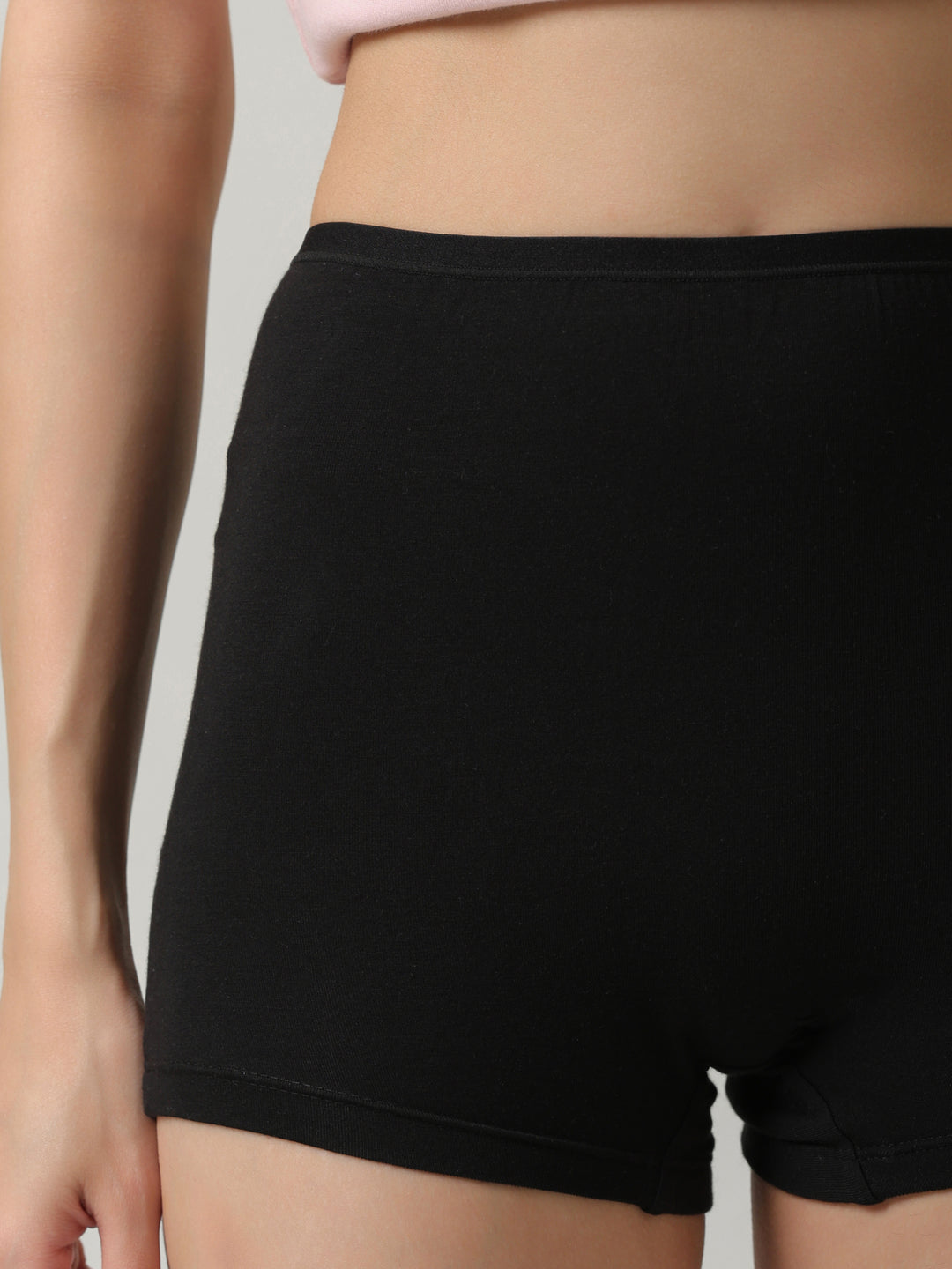 Black Supima Boyshorts