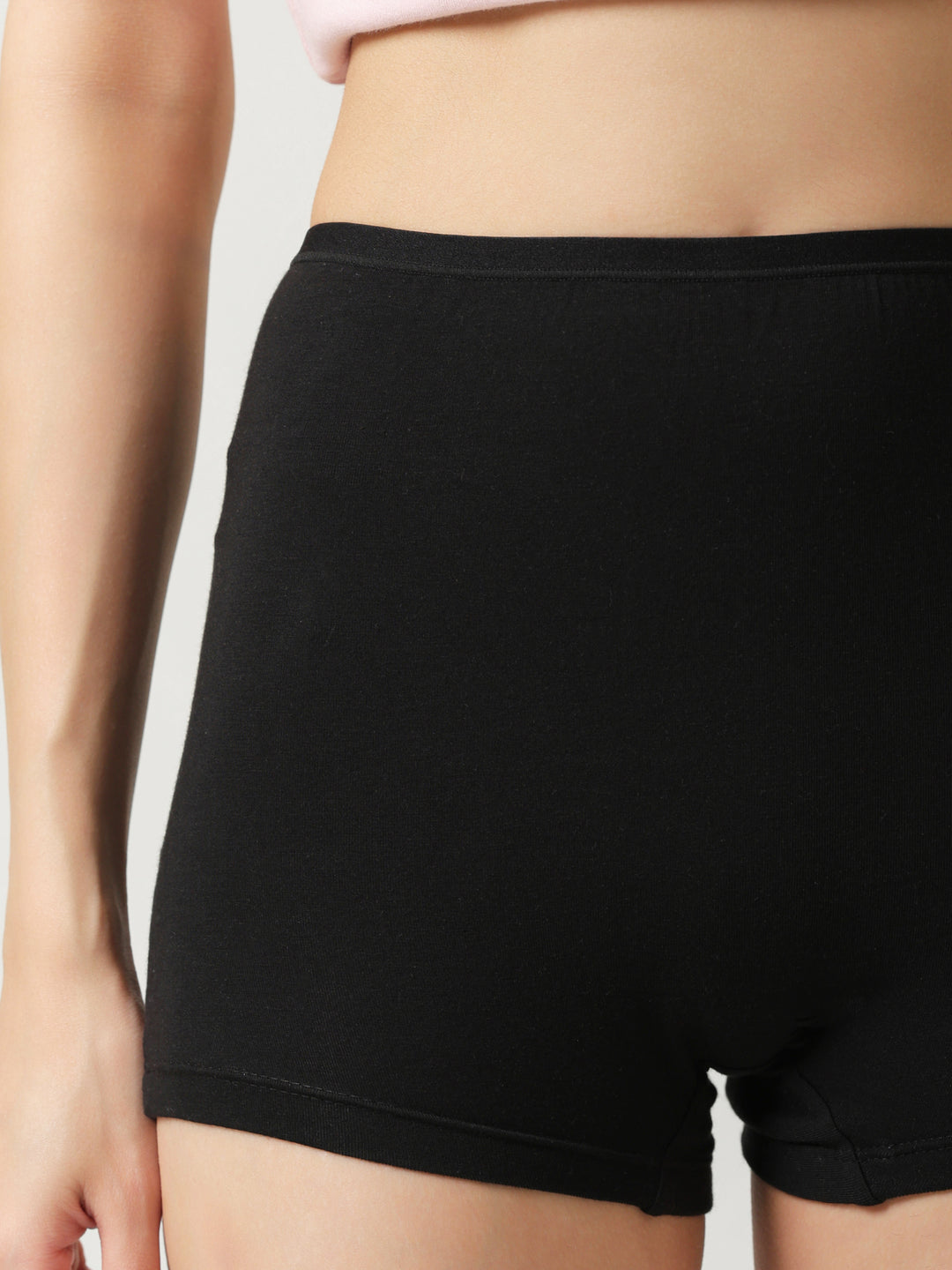 Black Supima Boyshorts