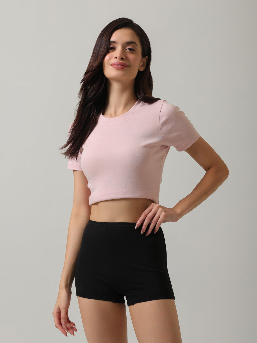 Black Supima Boyshorts