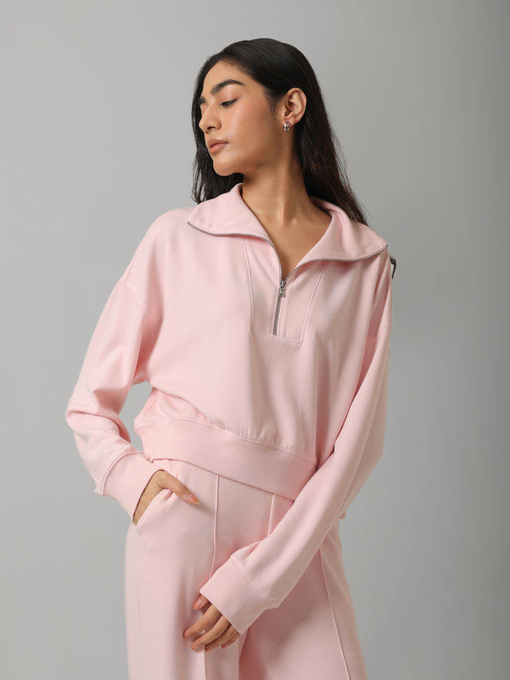 CloudFoma® Rose Crop Pullover